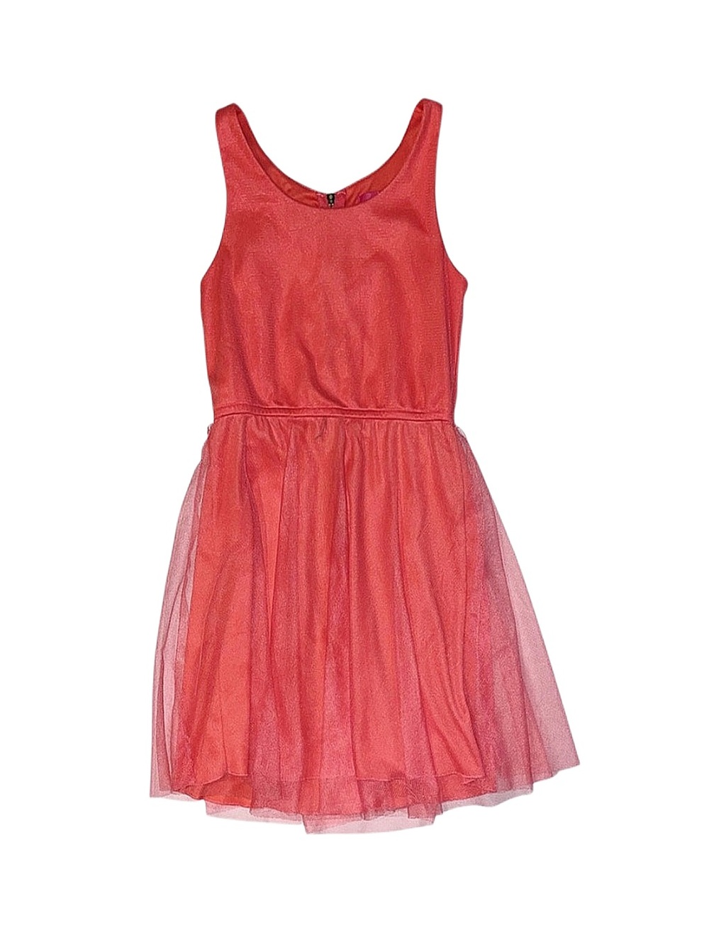 PINKY Girl's Dark Orange Sleeveless Dress Size 8